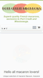 Mobile Screenshot of portcreditmacarons.com